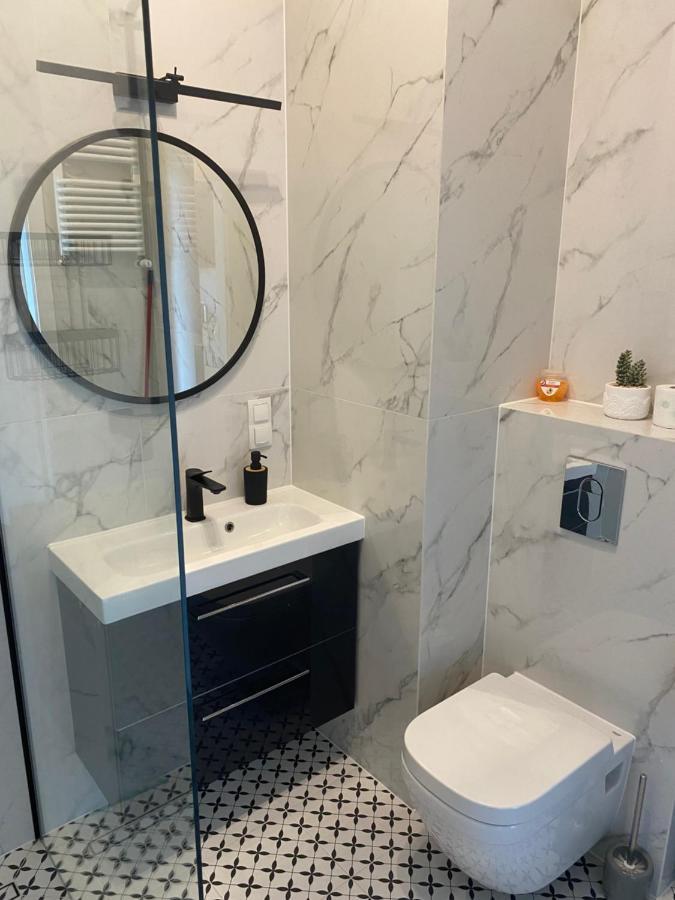 Apartament Nadmotlawie Estate Black Gdańsk Eksteriør billede