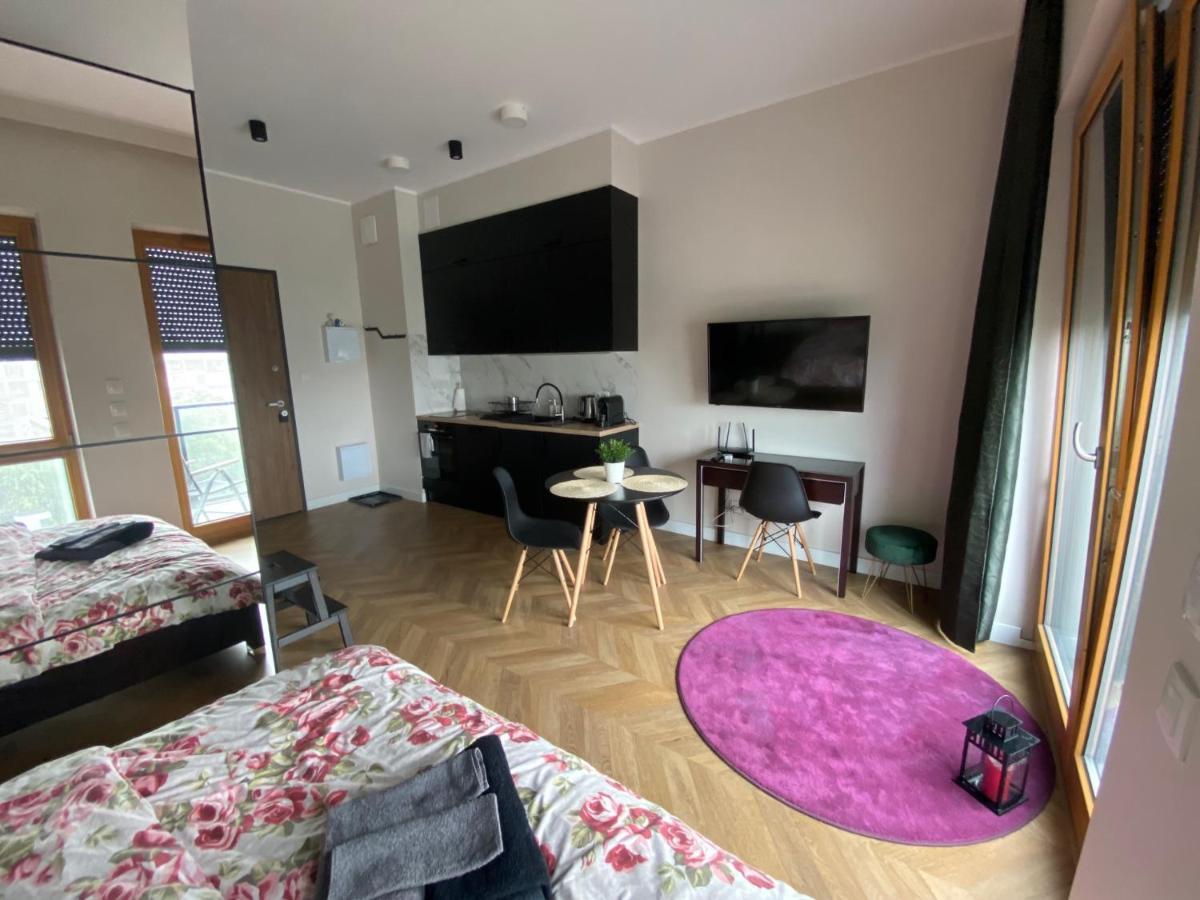 Apartament Nadmotlawie Estate Black Gdańsk Eksteriør billede
