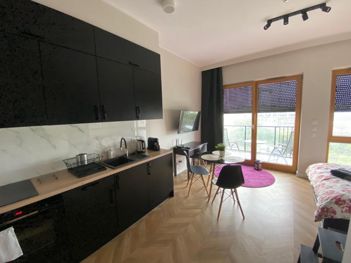 Apartament Nadmotlawie Estate Black Gdańsk Eksteriør billede